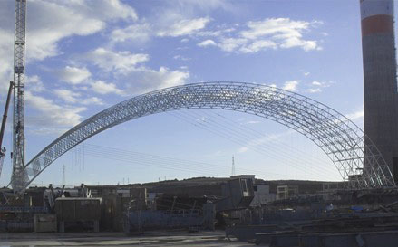 乌兰浩特大型网架结构